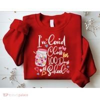 Cute I Loved My Class for 100 Days of School Valentine's Day Sweatshirt thumb 2