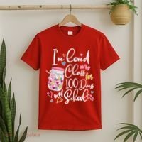 Cute I Loved My Class for 100 Days of School Valentine's Day T-Shirt thumb 2