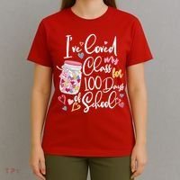 Cute I Loved My Class for 100 Days of School Valentine's Day T-Shirt thumb 4