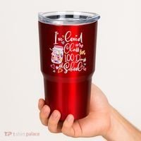 Cute I Loved My Class for 100 Days of School Valentine's Day Tumbler thumb 2