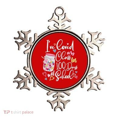 Cute I Loved My Class for 100 Days of School Valentine's Day Ornament