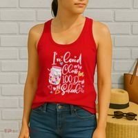 Cute I Loved My Class for 100 Days of School Valentine's Day Women's Tank Top thumb 2