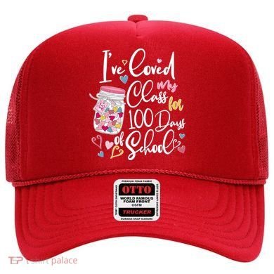 Cute I Loved My Class for 100 Days of School Valentine's Day Hat