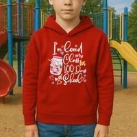 Cute I Loved My Class for 100 Days of School Valentine's Day Kids Hoodie thumb 2