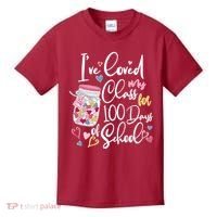 Cute I Loved My Class for 100 Days of School Valentine's Day Kids T-Shirt thumb 0
