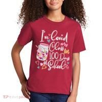 Cute I Loved My Class for 100 Days of School Valentine's Day Kids T-Shirt thumb 2