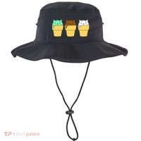 Cute Ice Cream Cat Flavors Bucket Hat thumb 0