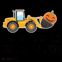 Cute I'm Digging Halloween Tractor Coffee Mug thumb 5
