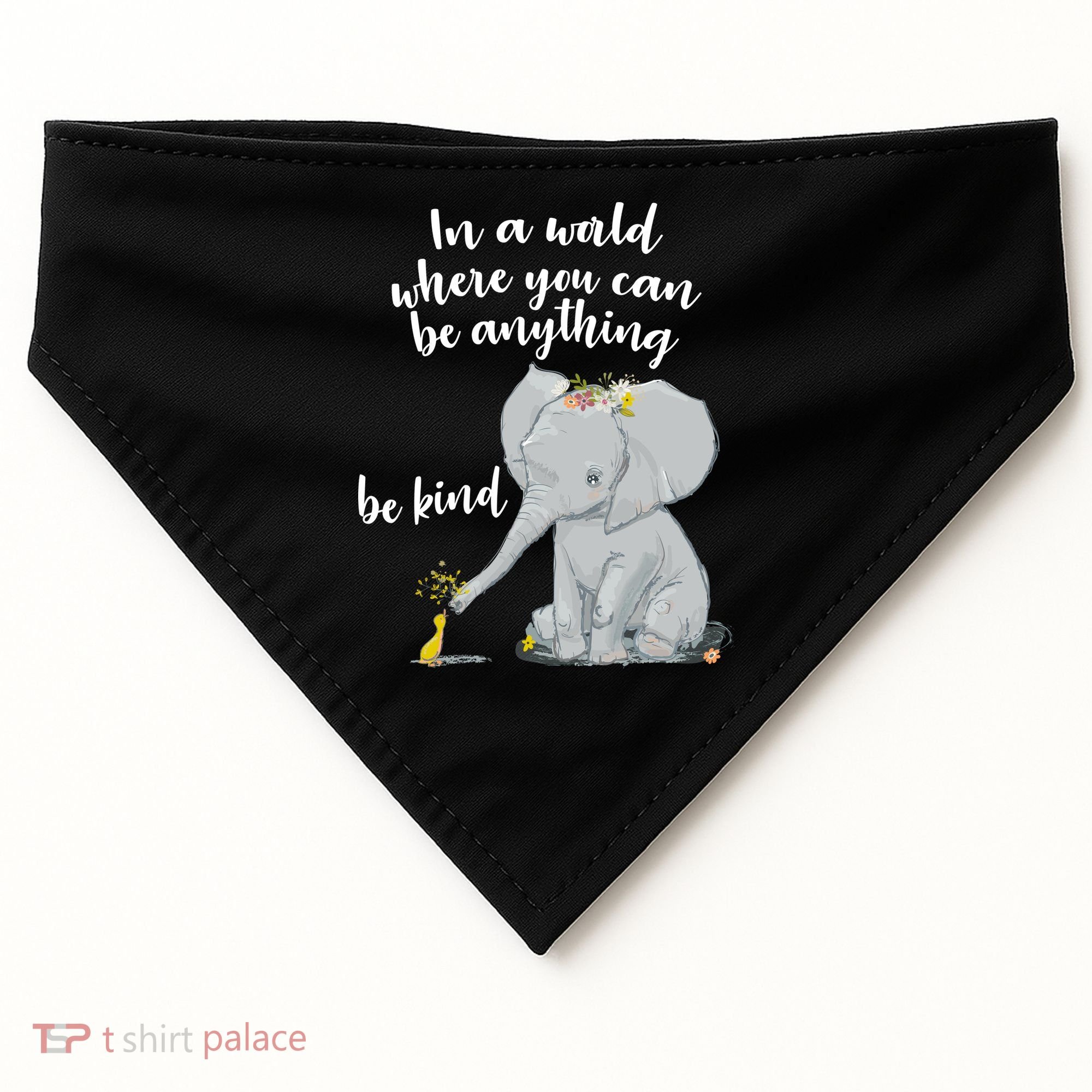 Cute Inspiring Be Anything Be Kind USA-Made Doggie Bandana