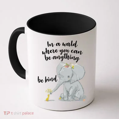 Cute Inspiring Be Anything Be Kind Coffee Mug
