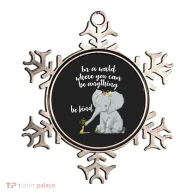 Cute Inspiring Be Anything Be Kind Ornament