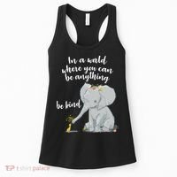 Cute Inspiring Be Anything Be Kind Women's Tank Top thumb 0