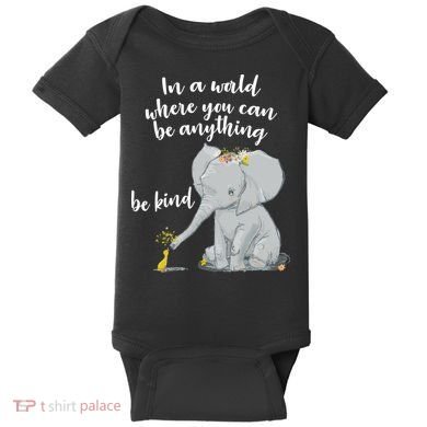 Cute Inspiring Be Anything Be Kind Baby Bodysuit