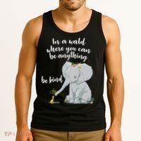 Cute Inspiring Be Anything Be Kind Tank Top thumb 3