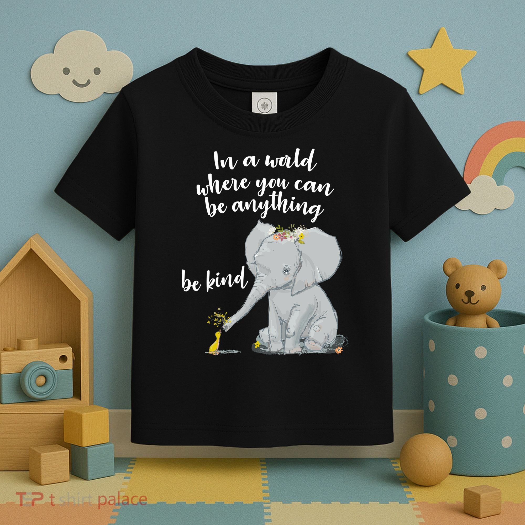 Cute Inspiring Be Anything Be Kind Toddler T-Shirt