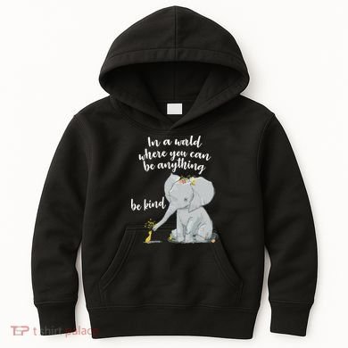 Cute Inspiring Be Anything Be Kind Kids Hoodie