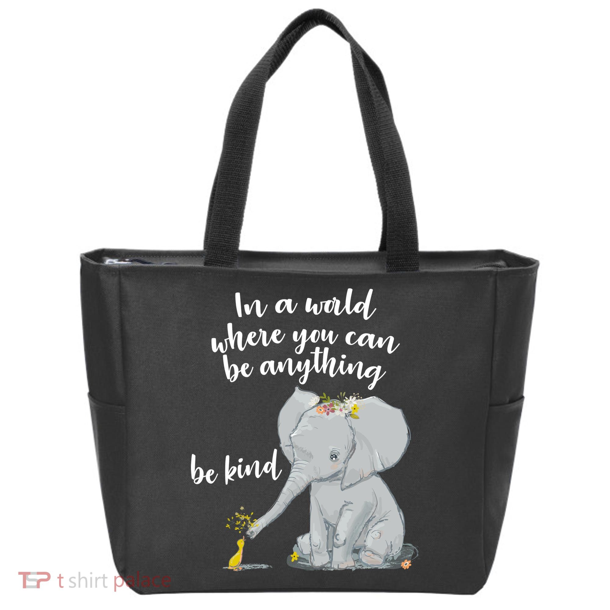 Cute Inspiring Be Anything Be Kind Tote Bag