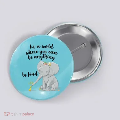 Cute Inspiring Be Anything Be Kind Button