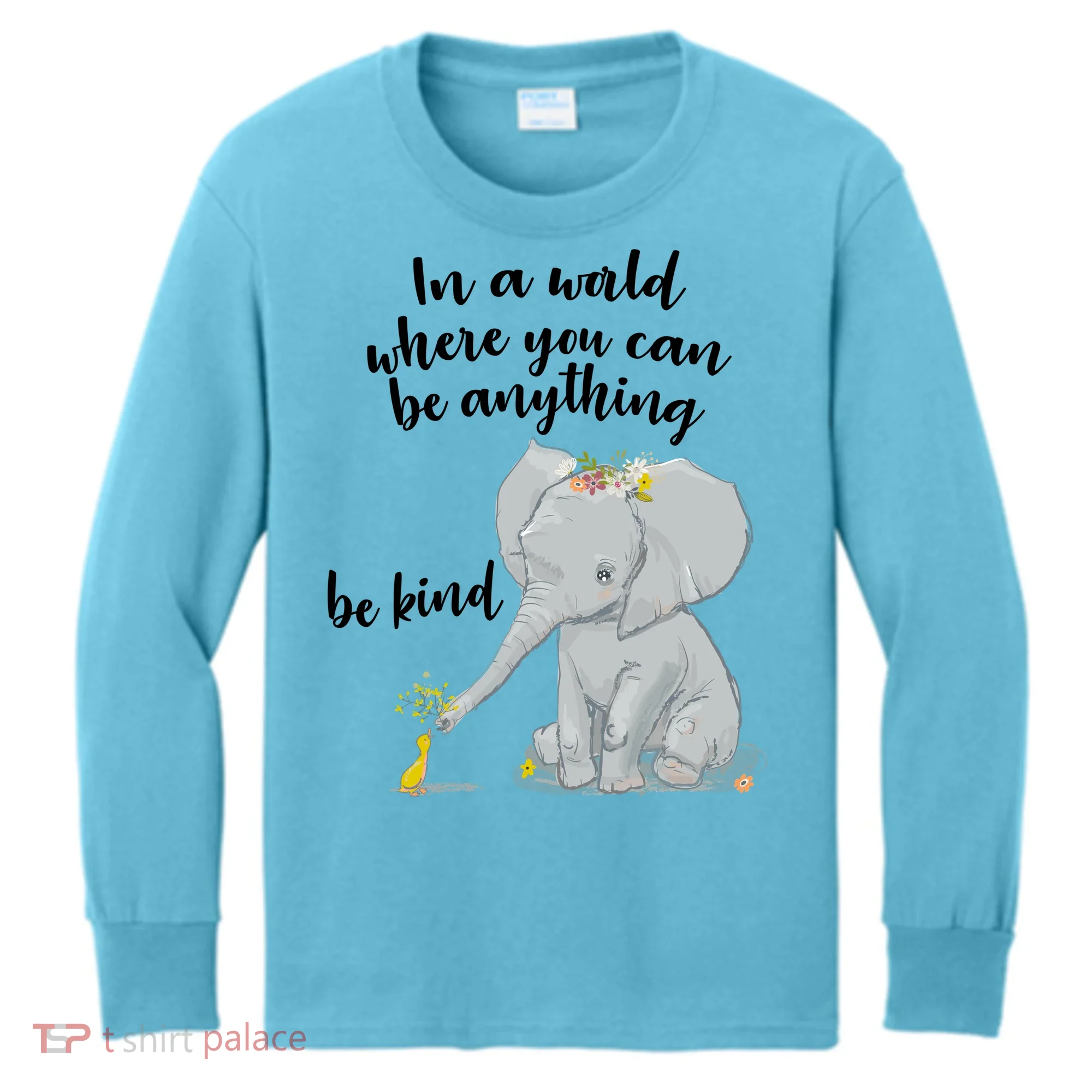 Cute Inspiring Be Anything Be Kind Kids Long Sleeve Shirt