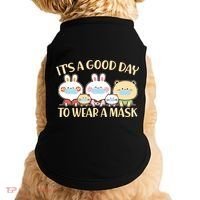 Cute It's A Good Day To Wear A Mask Doggie Tank thumb 0