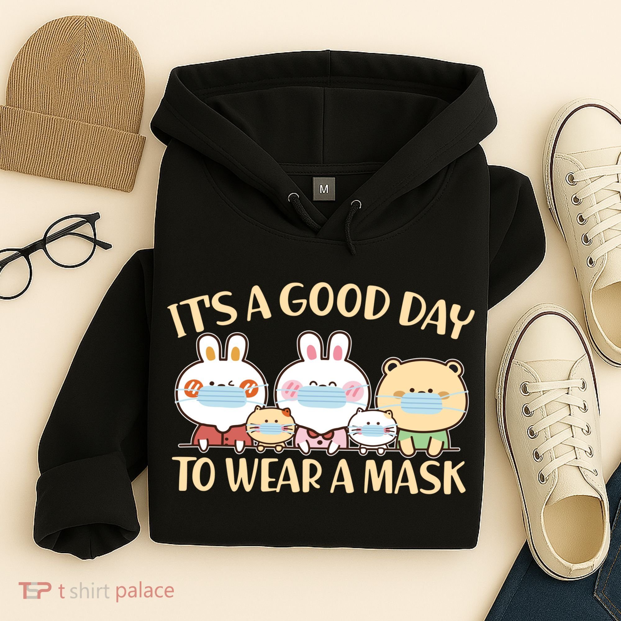Cute It's A Good Day To Wear A Mask Hoodie