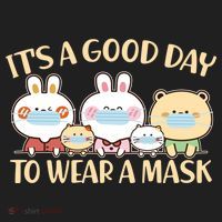 Cute It's A Good Day To Wear A Mask Beanie thumb 2