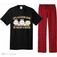 Cute It's A Good Day To Wear A Mask Pajama Set thumb 0