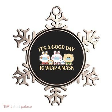 Cute It's A Good Day To Wear A Mask Ornament