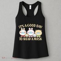 Cute It's A Good Day To Wear A Mask Women's Tank Top thumb 3