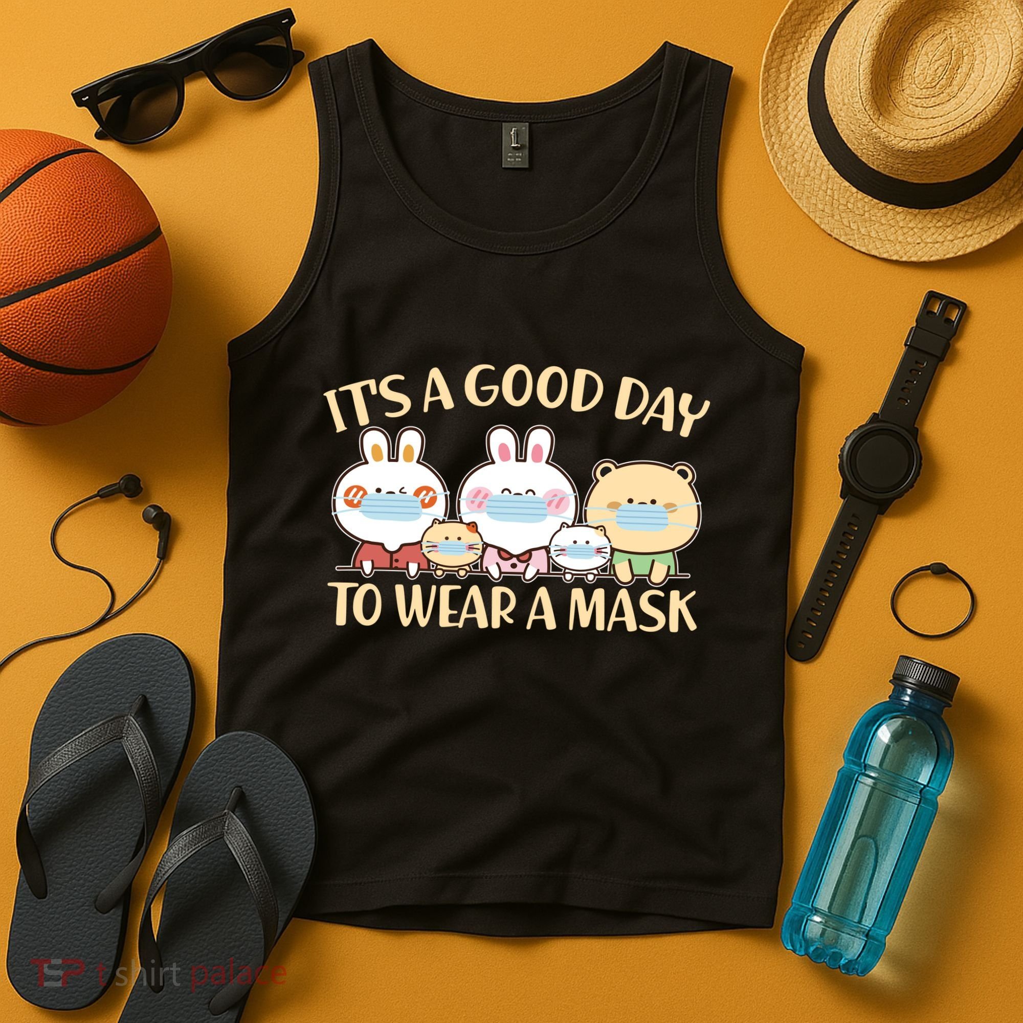 Cute It's A Good Day To Wear A Mask Tank Top