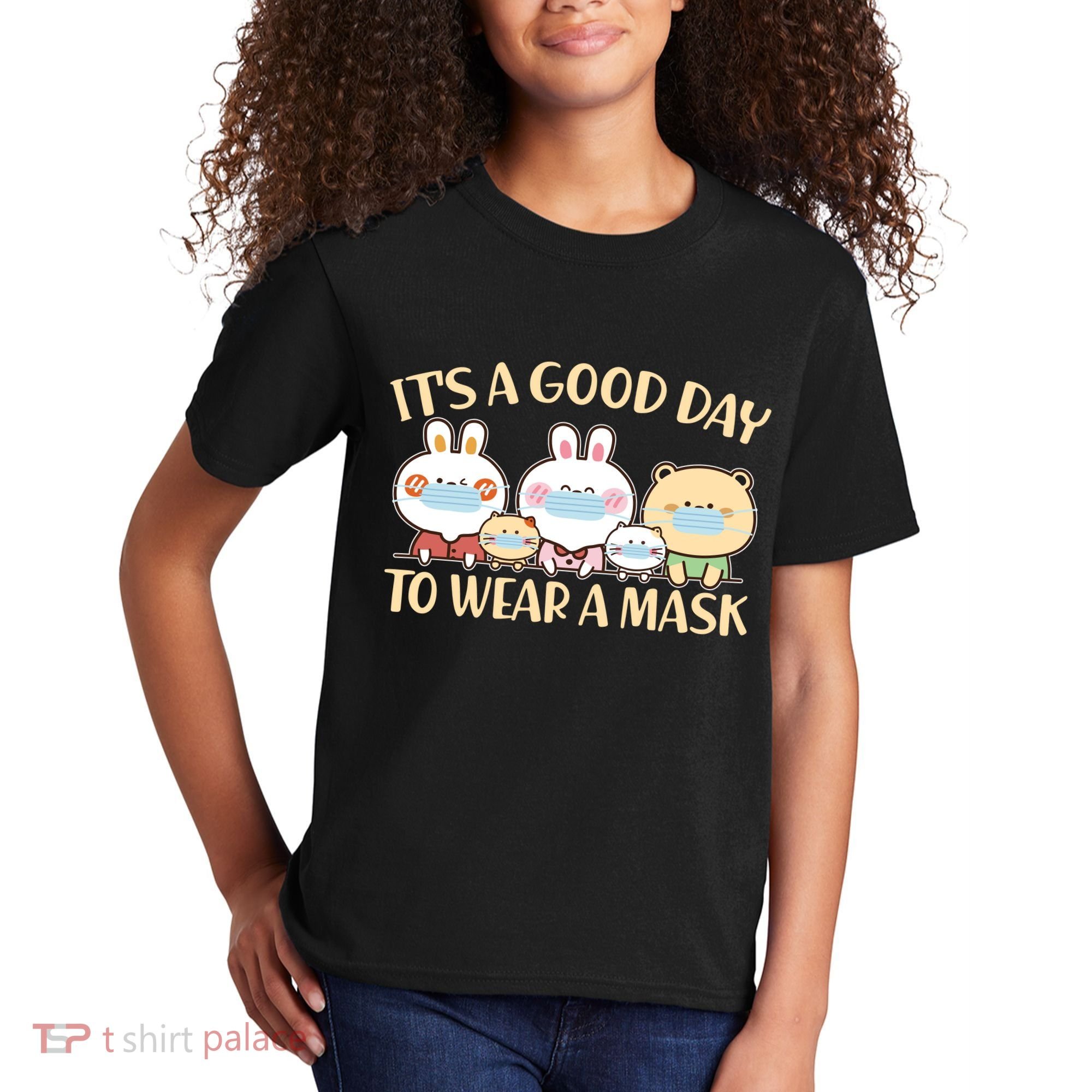 Cute It's A Good Day To Wear A Mask Kids T-Shirt