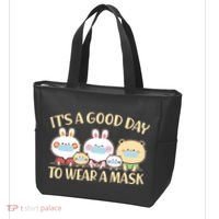 Cute It's A Good Day To Wear A Mask Tote Bag thumb 3