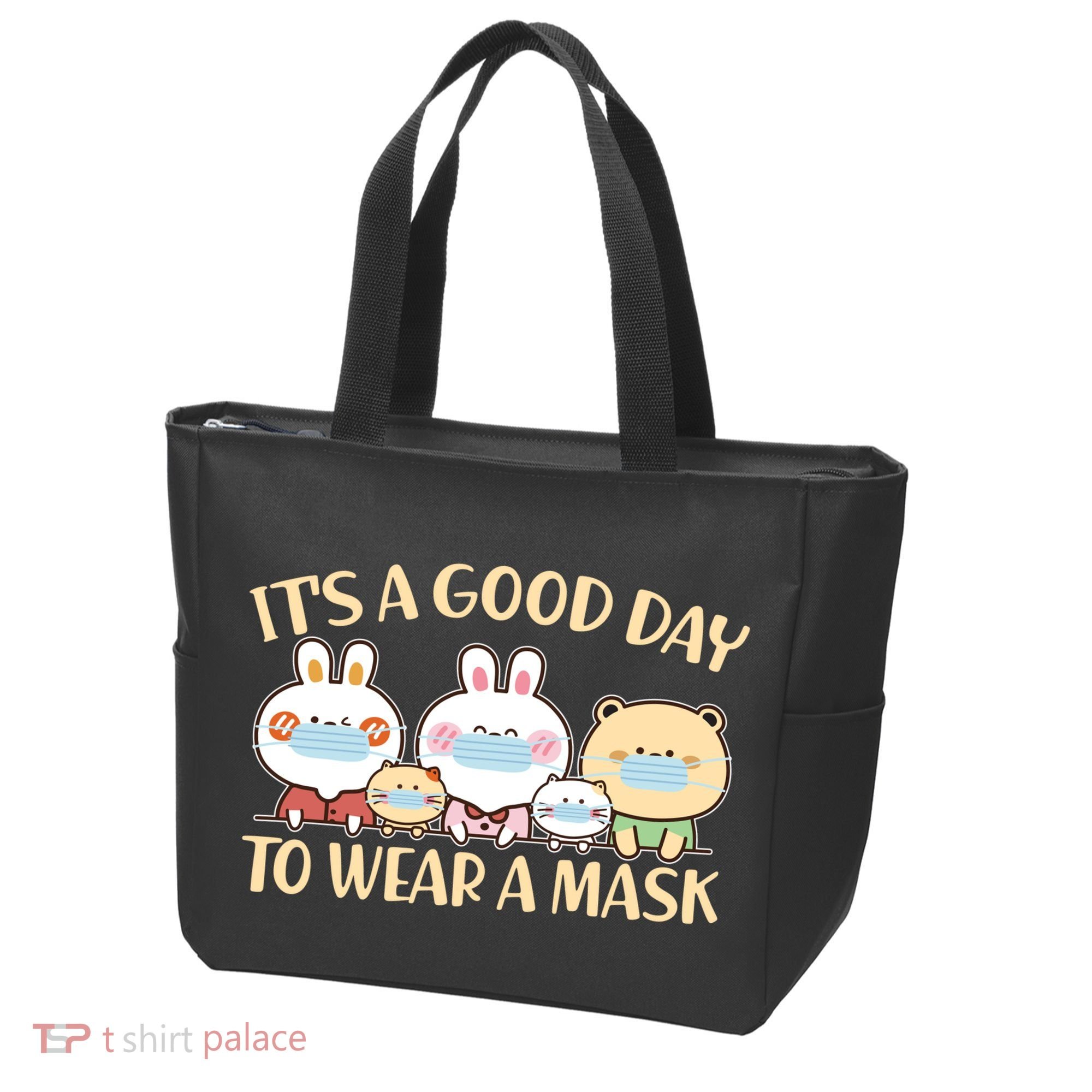Cute It's A Good Day To Wear A Mask Tote Bag
