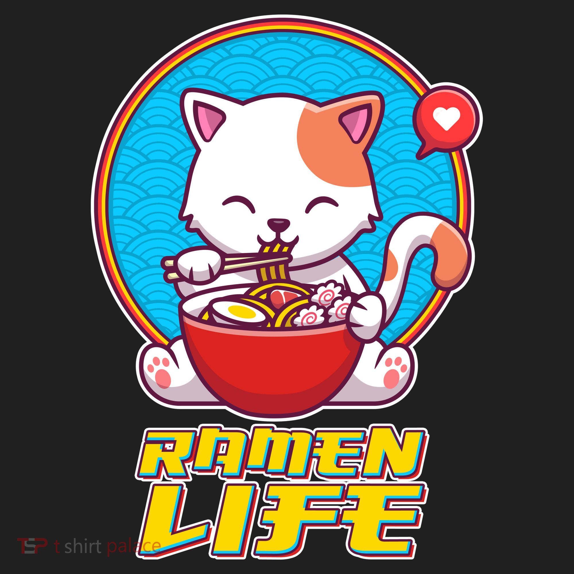 Cute Japanese Ramen Life Kitty Hat