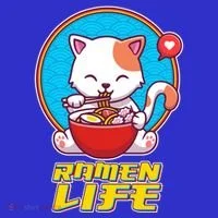 Cute Japanese Ramen Life Kitty Women's T-Shirt thumb 6