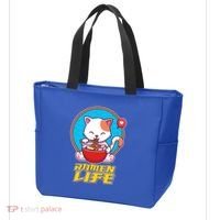 Cute Japanese Ramen Life Kitty Tote Bag thumb 3