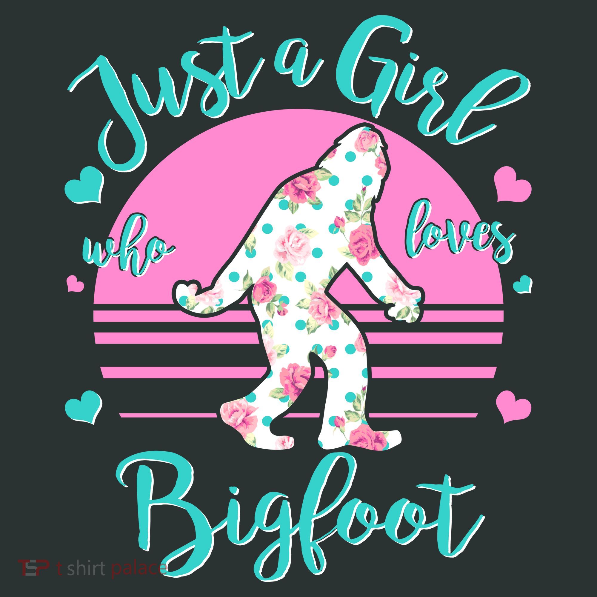 Cute Just a Girl Who Loves Bigfoot Sweatshirt