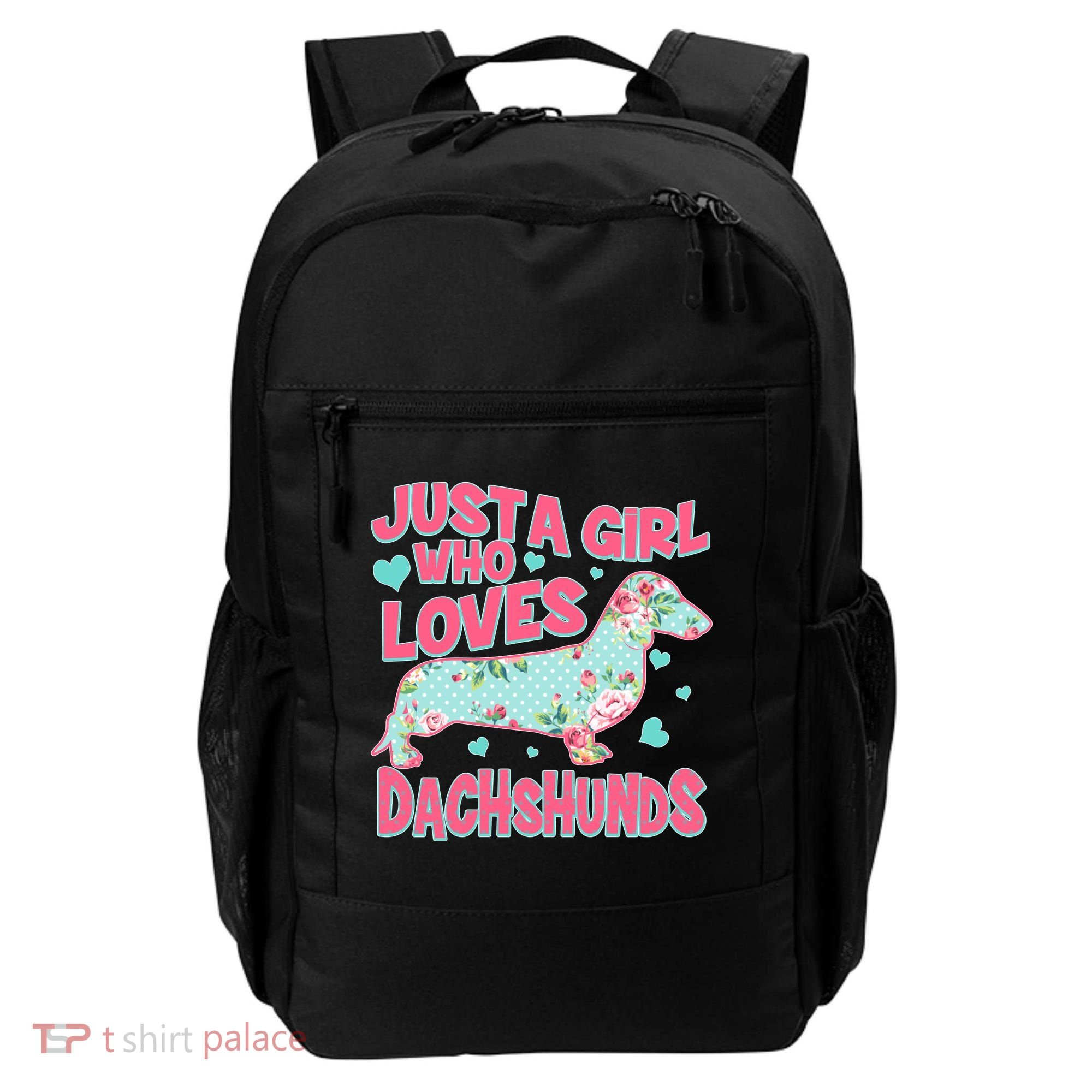 Cute Just A Girl Who Loves Dachshunds Backpack