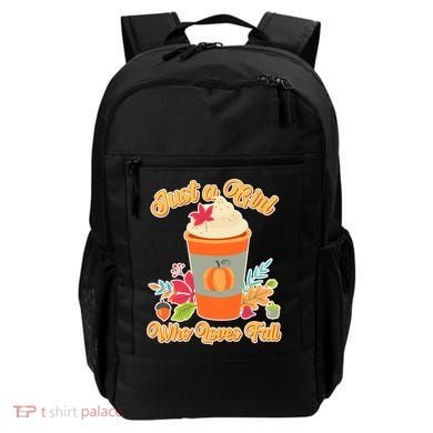 Cute Just A Girl Who Loves Fall Backpack