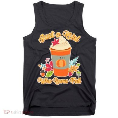 Cute Just A Girl Who Loves Fall Tank Top