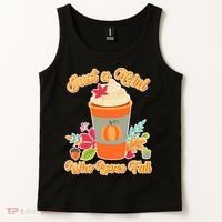 Cute Just A Girl Who Loves Fall Tank Top thumb 2