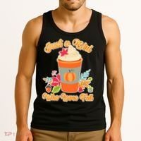 Cute Just A Girl Who Loves Fall Tank Top thumb 3