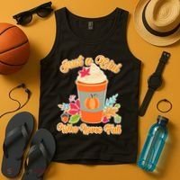 Cute Just A Girl Who Loves Fall Tank Top thumb 4