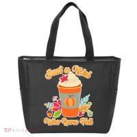 Cute Just A Girl Who Loves Fall Tote Bag thumb 0