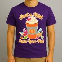 Cute Just A Girl Who Loves Fall T-Shirt thumb 3