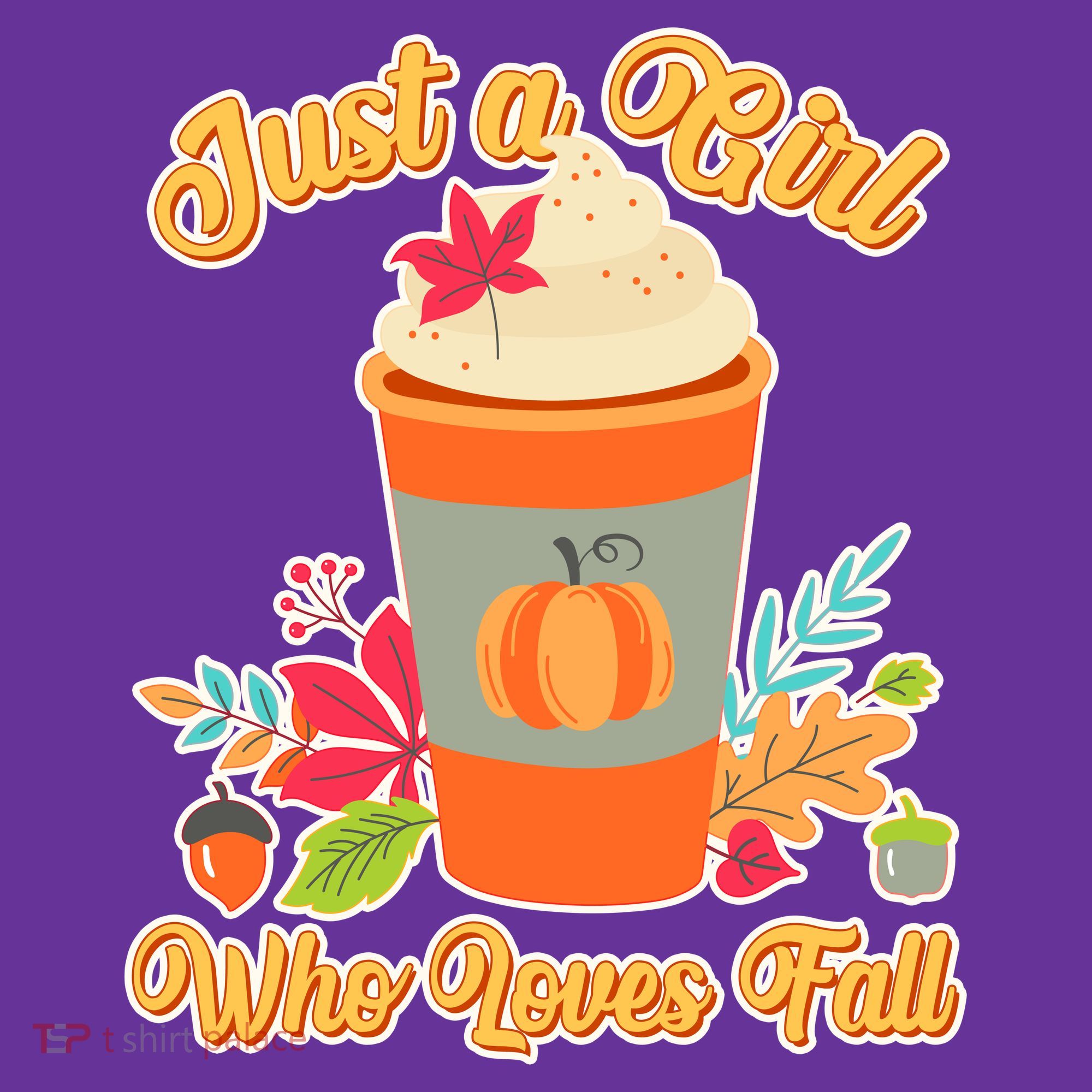 Cute Just A Girl Who Loves Fall Mousepad