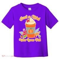 Cute Just A Girl Who Loves Fall Toddler T-Shirt thumb 0