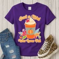 Cute Just A Girl Who Loves Fall Women's T-Shirt thumb 3