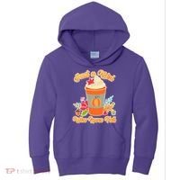 Cute Just A Girl Who Loves Fall Kids Hoodie thumb 0