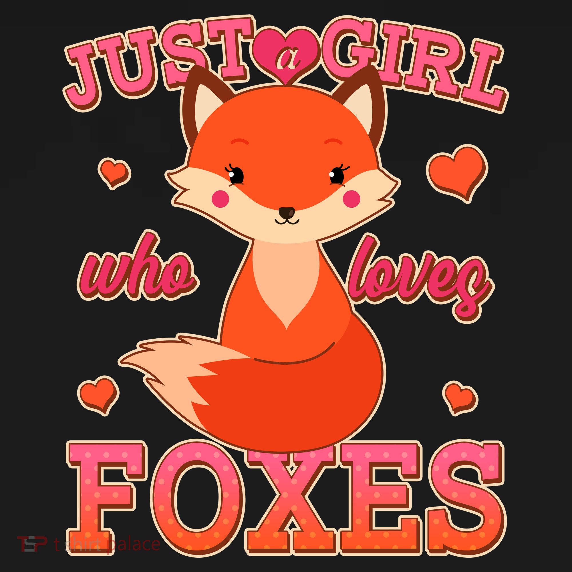 Cute Just A Girl Who Loves Foxes Hoodie